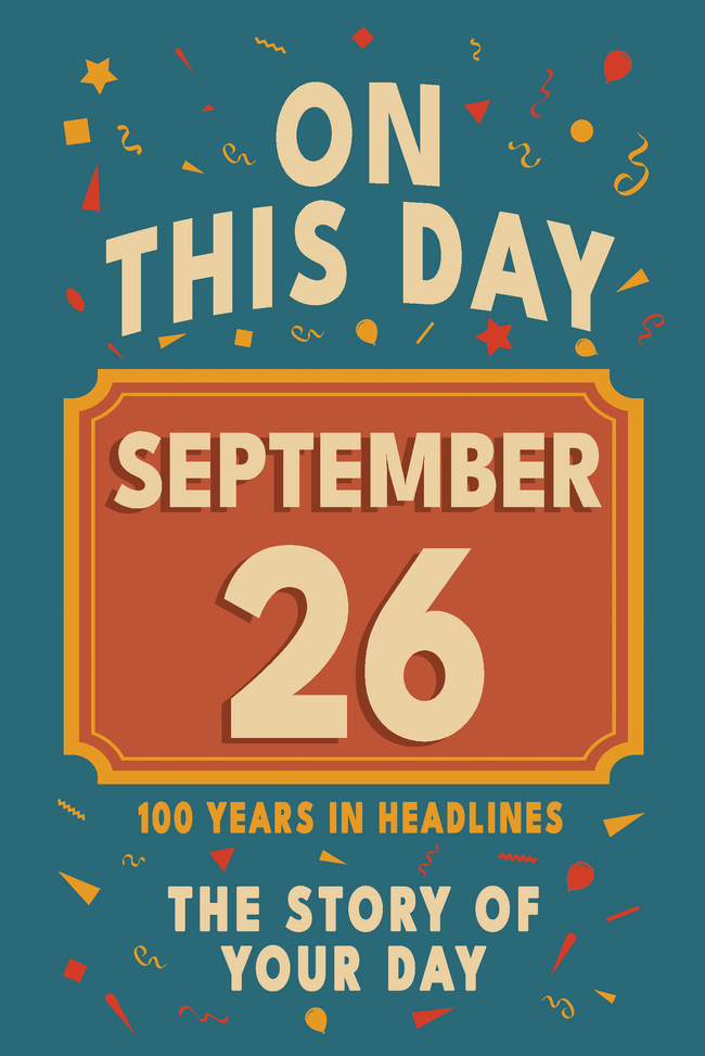 Happy Birthday! September 26 – book cover