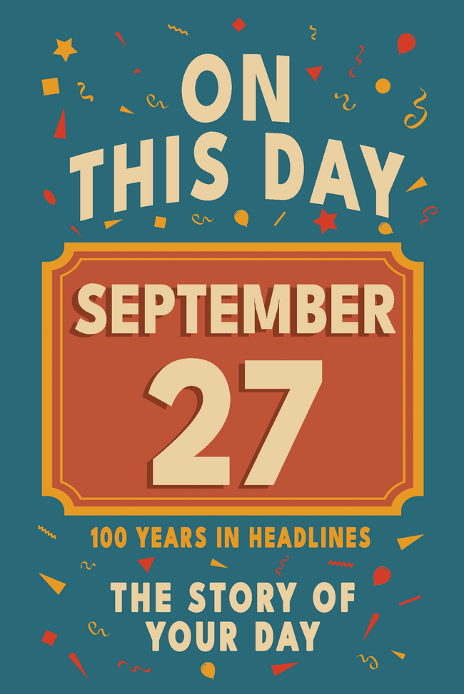 Happy Birthday! September 27 – book cover