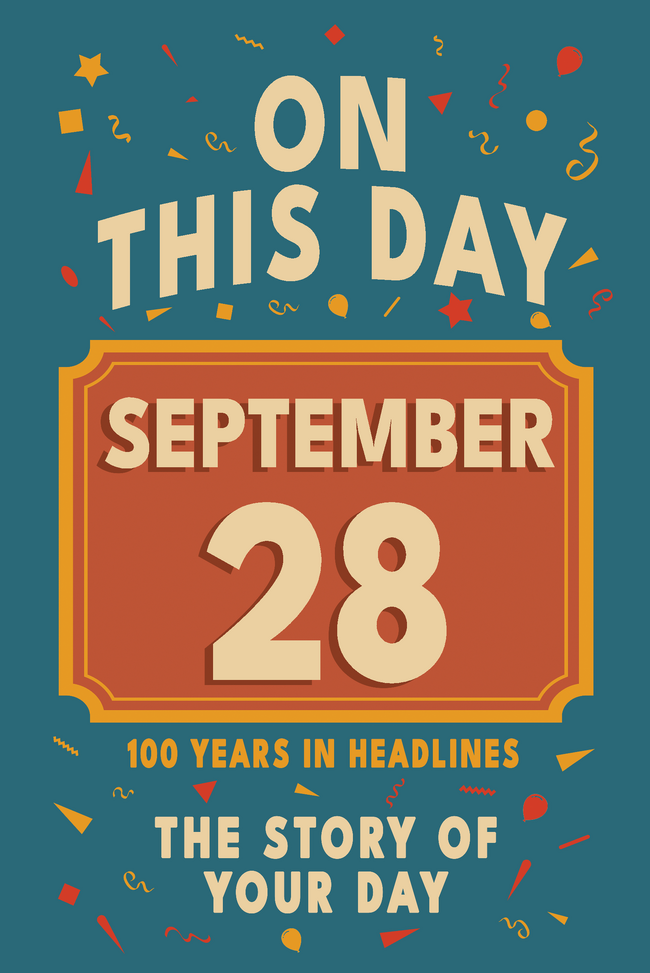 Happy Birthday! September 28 – book cover