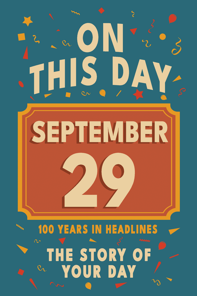Happy Birthday! September 29 – book cover