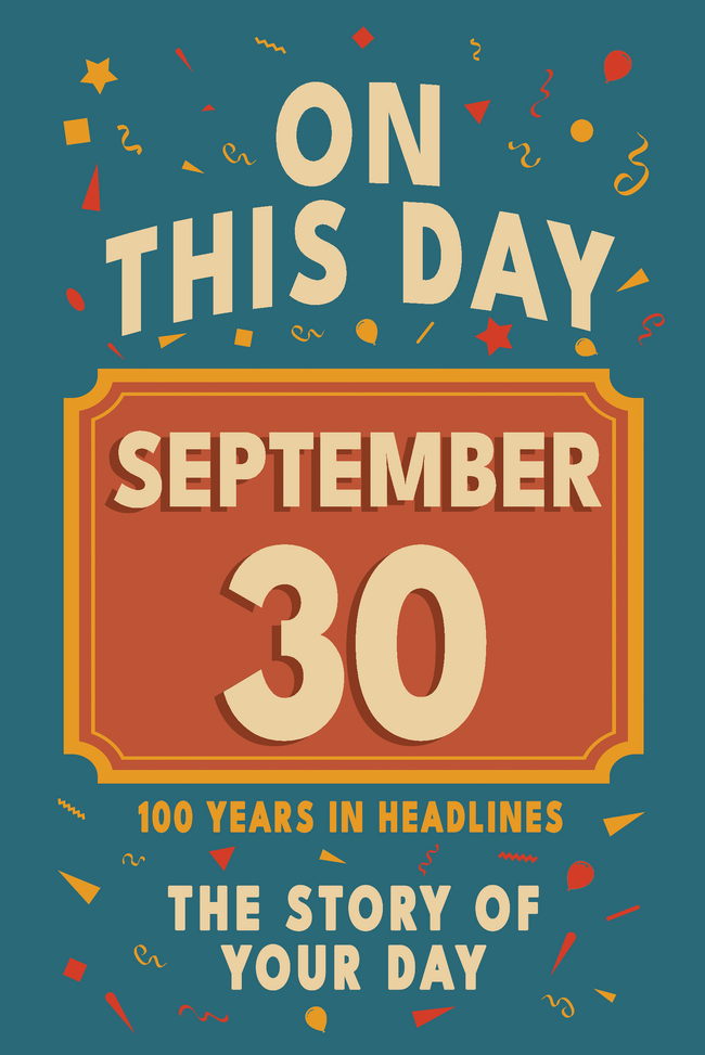 Happy Birthday! September 30 – book cover