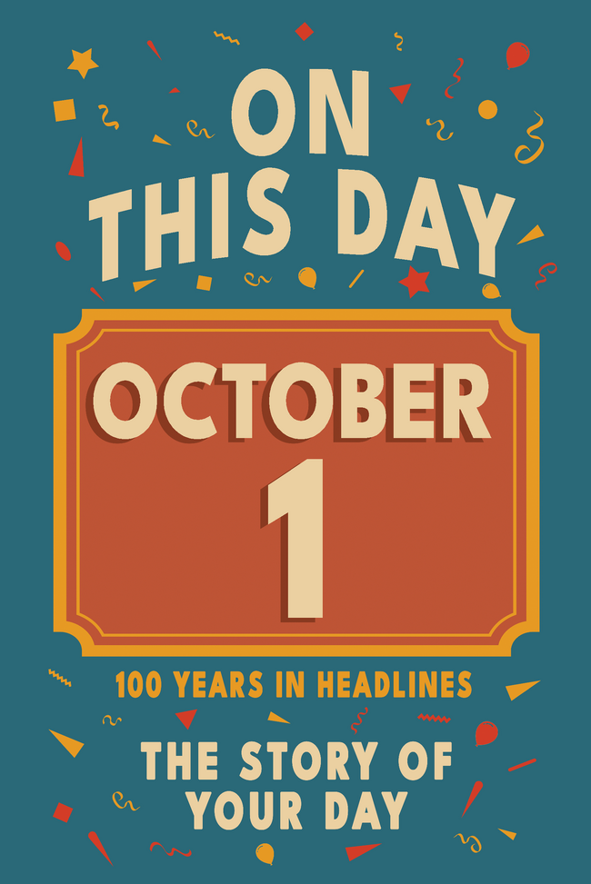 Happy Birthday! October 1 – book cover
