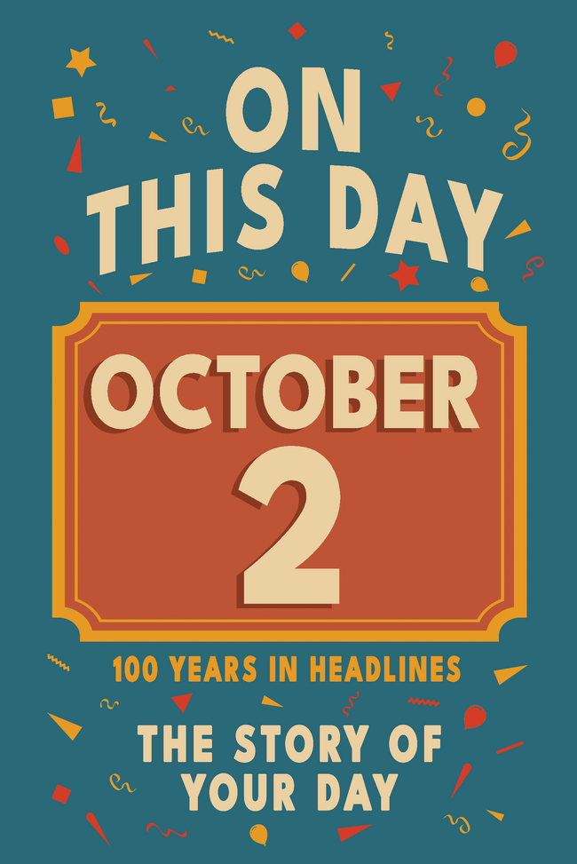 Happy Birthday! October 2 – book cover