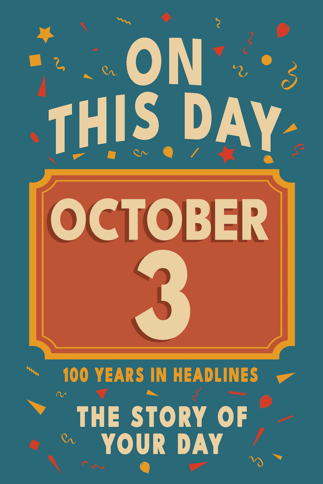 Happy Birthday! October 3 – book cover