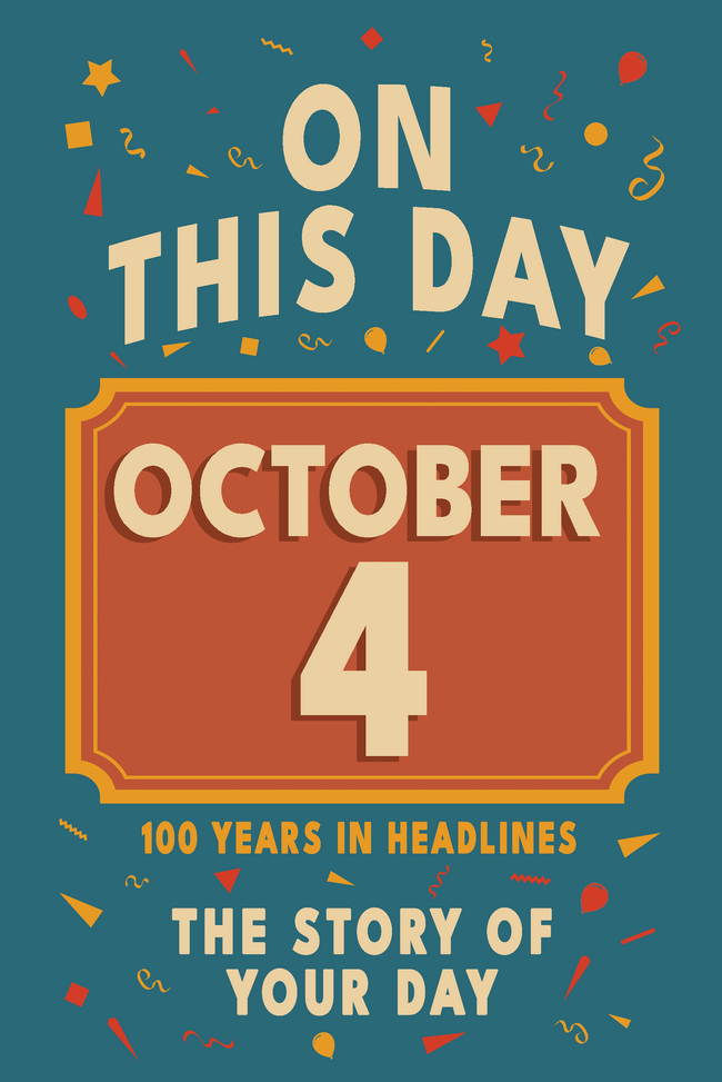 Happy Birthday! October 4 – book cover