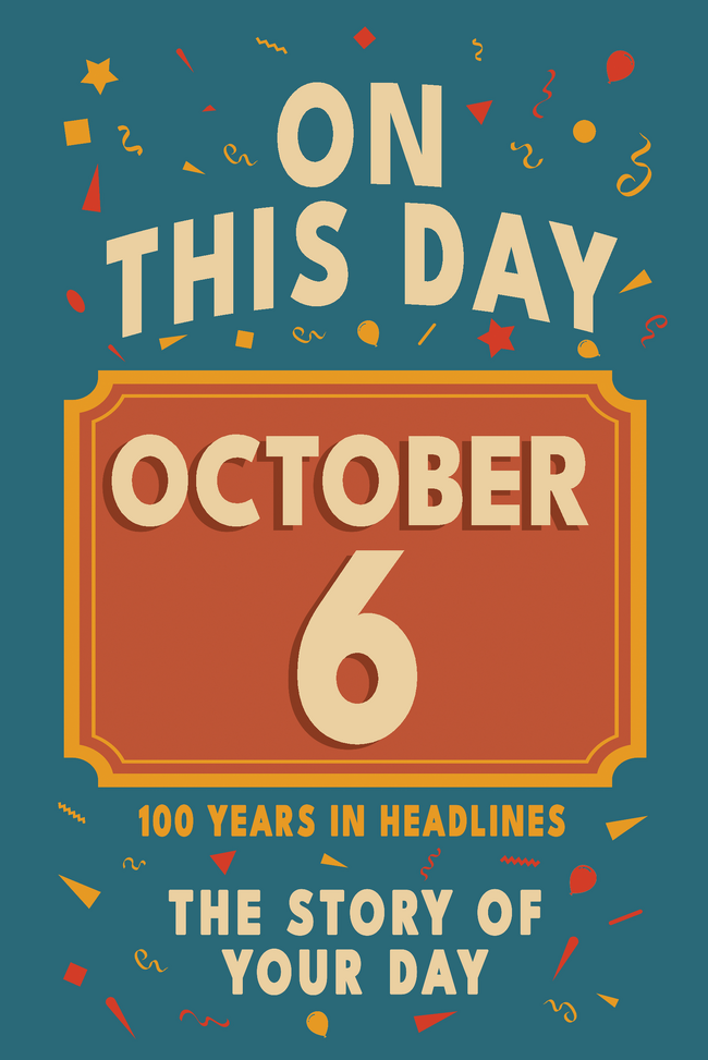 Happy Birthday! October 6 – book cover