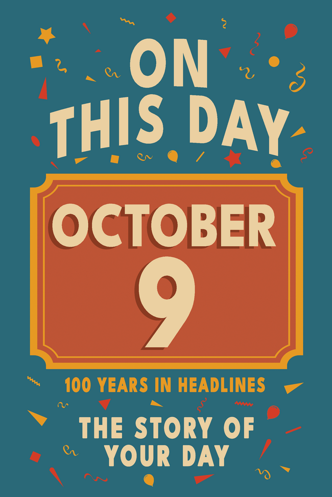Happy Birthday! October 9 – book cover