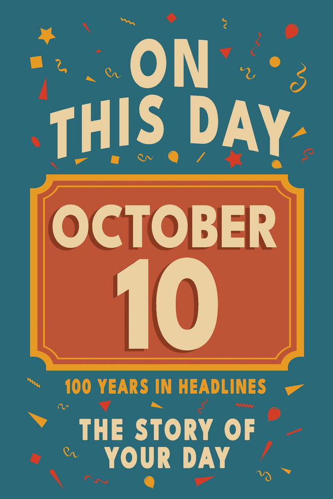 Happy Birthday! October 10 – book cover