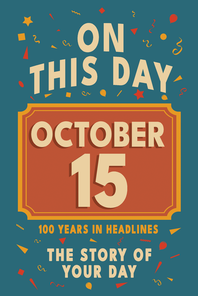 Happy Birthday! October 15 – book cover