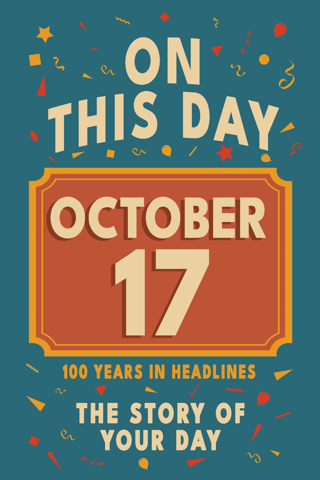 Happy Birthday! October 17 – book cover