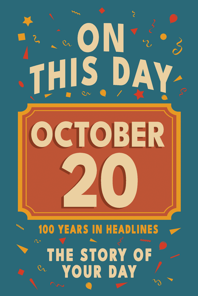 Happy Birthday! October 20 – book cover