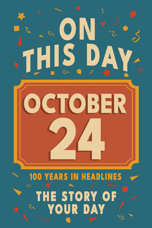 Happy Birthday! October 24 – book cover