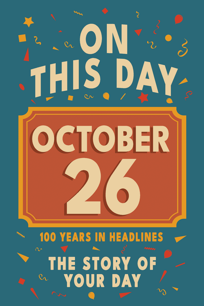 Happy Birthday! October 26 – book cover