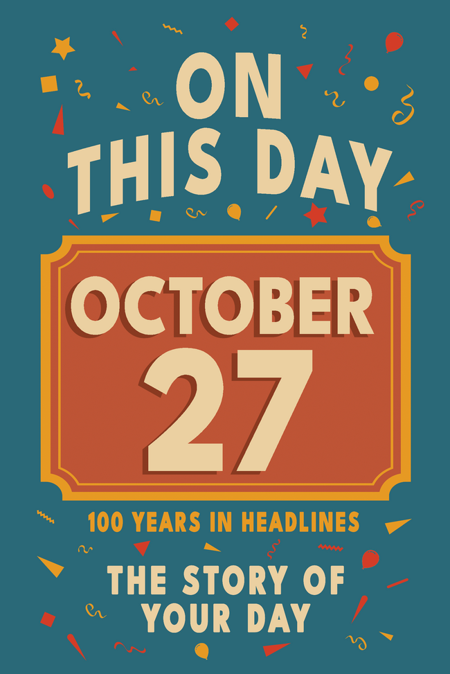 Happy Birthday! October 27 – book cover