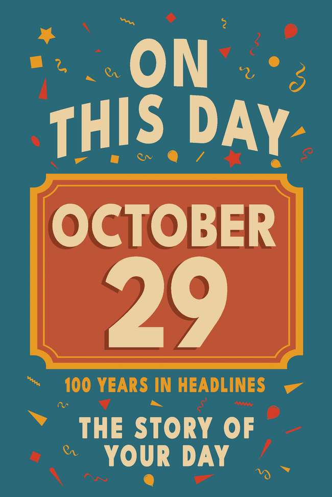 Happy Birthday! October 29 – book cover