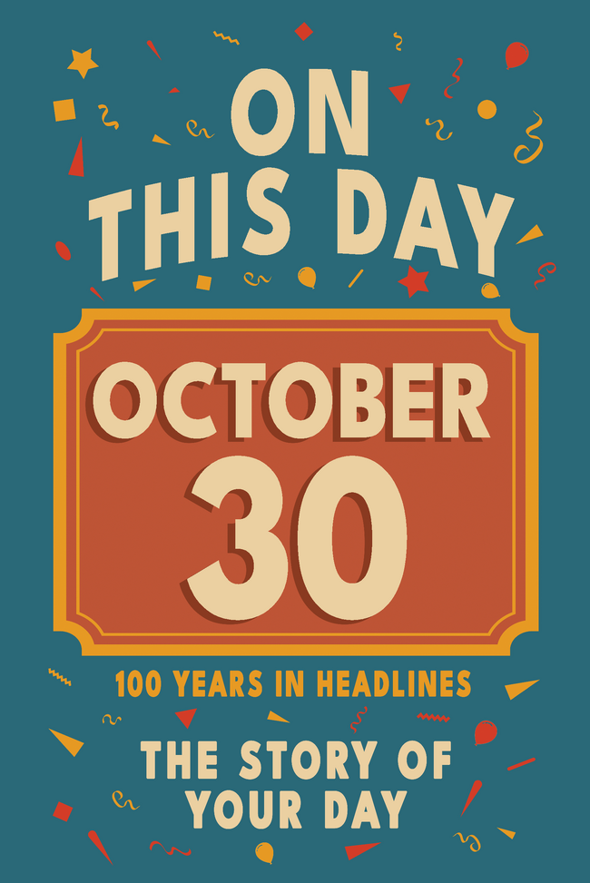 Happy Birthday! October 30 – book cover