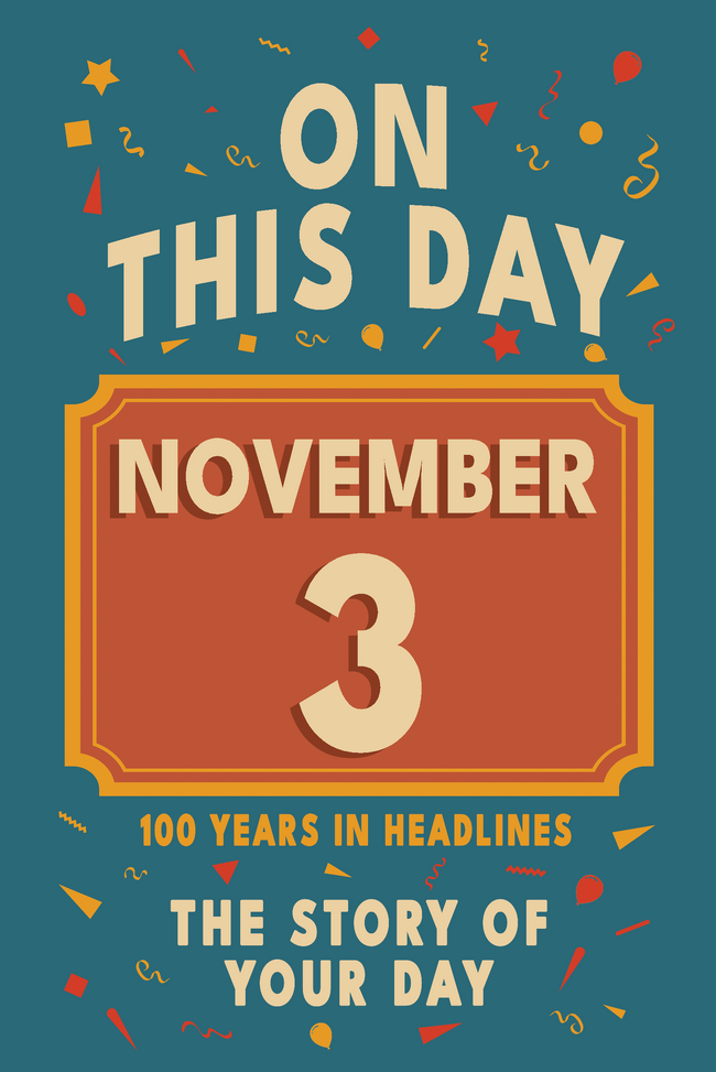 Happy Birthday! November 3 – book cover