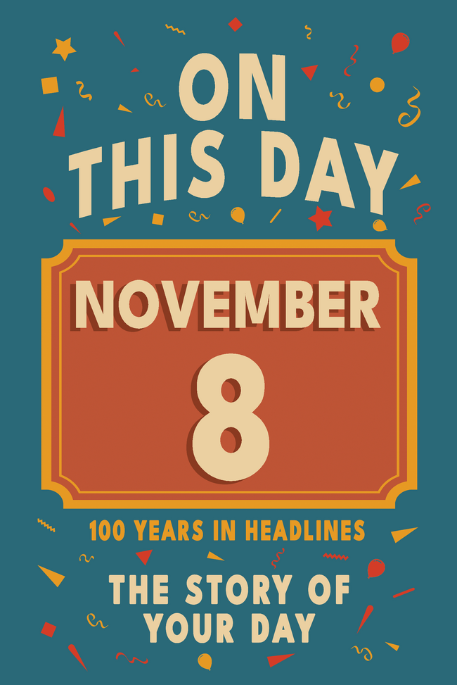 Happy Birthday! November 8 – book cover