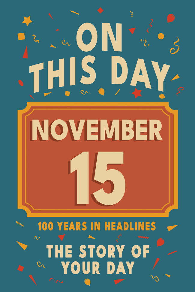 Happy Birthday! November 15 – book cover