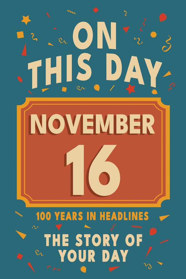 Happy Birthday! November 16 – book cover
