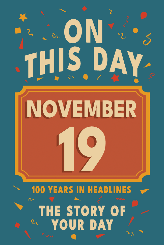 Happy Birthday! November 19 – book cover