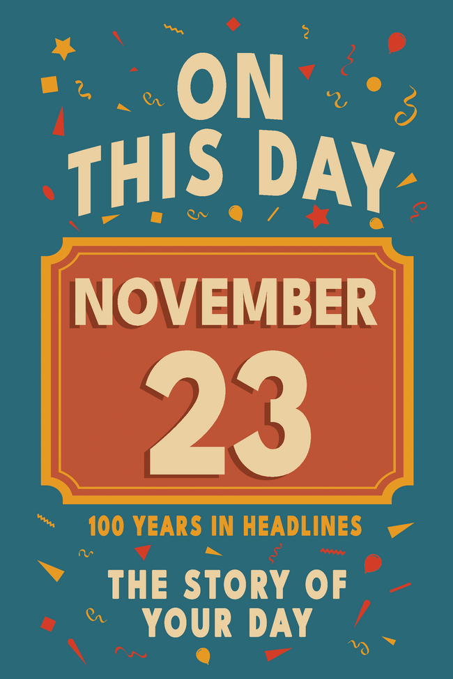 Happy Birthday! November 23 – book cover