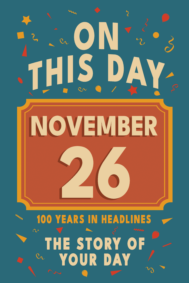 Happy Birthday! November 26 – book cover