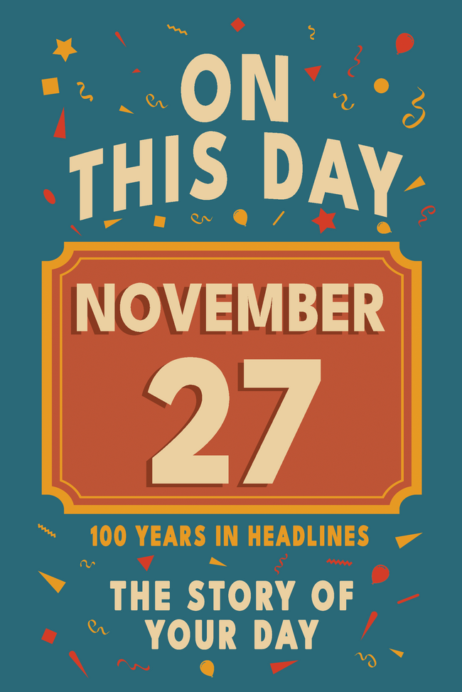 Happy Birthday! November 27 – book cover