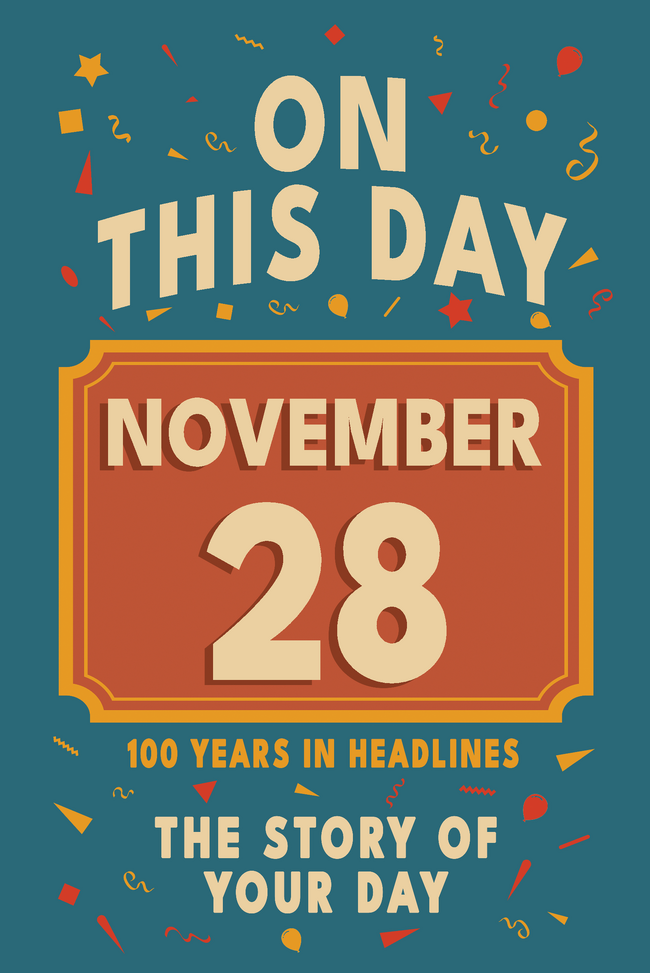 Happy Birthday! November 28 – book cover