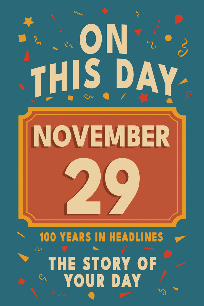 Happy Birthday! November 29 – book cover