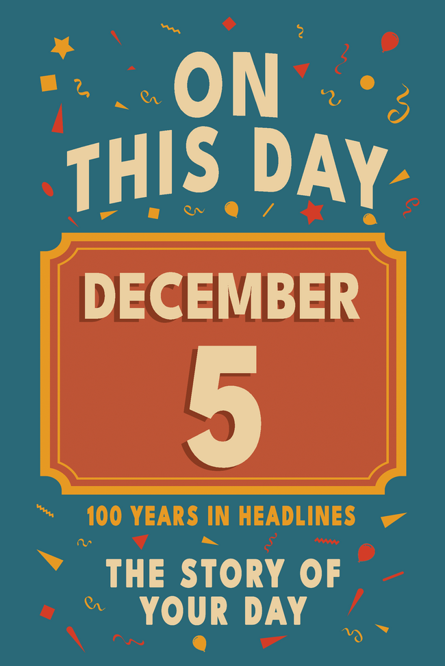 Happy Birthday! December 5 – book cover