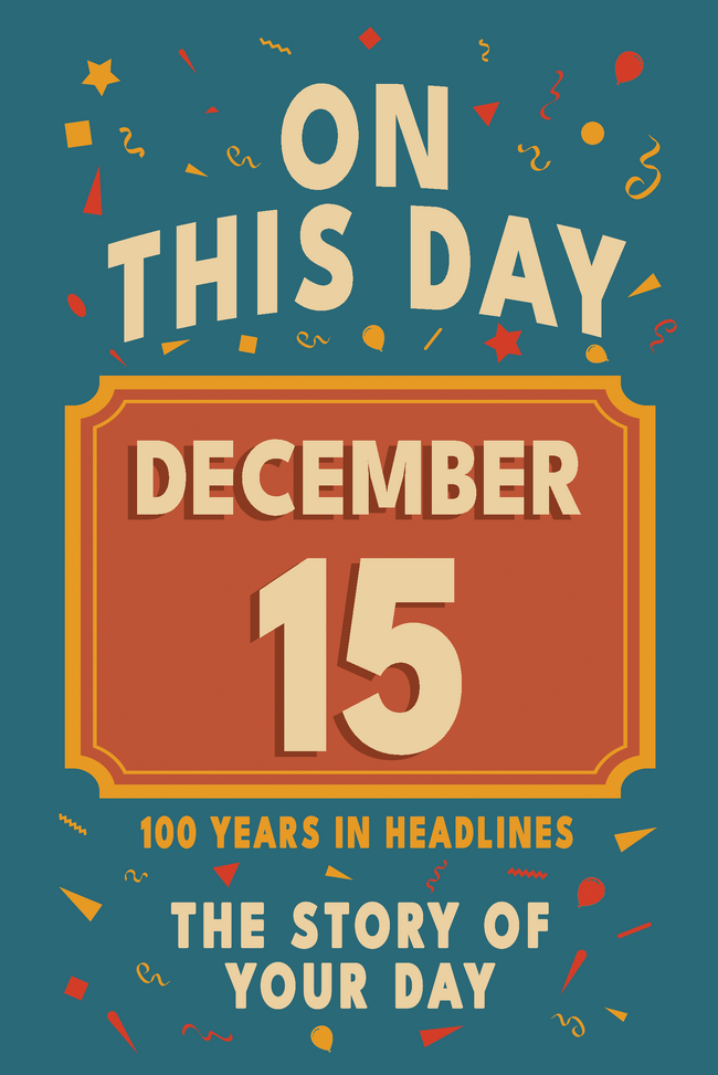 Happy Birthday! December 15 – book cover