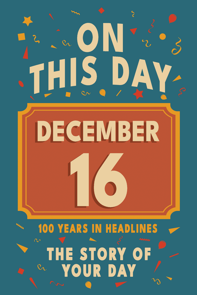 Happy Birthday! December 16 – book cover