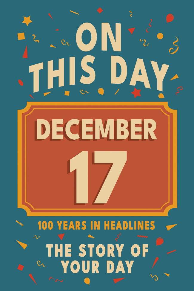 Happy Birthday! December 17 – book cover