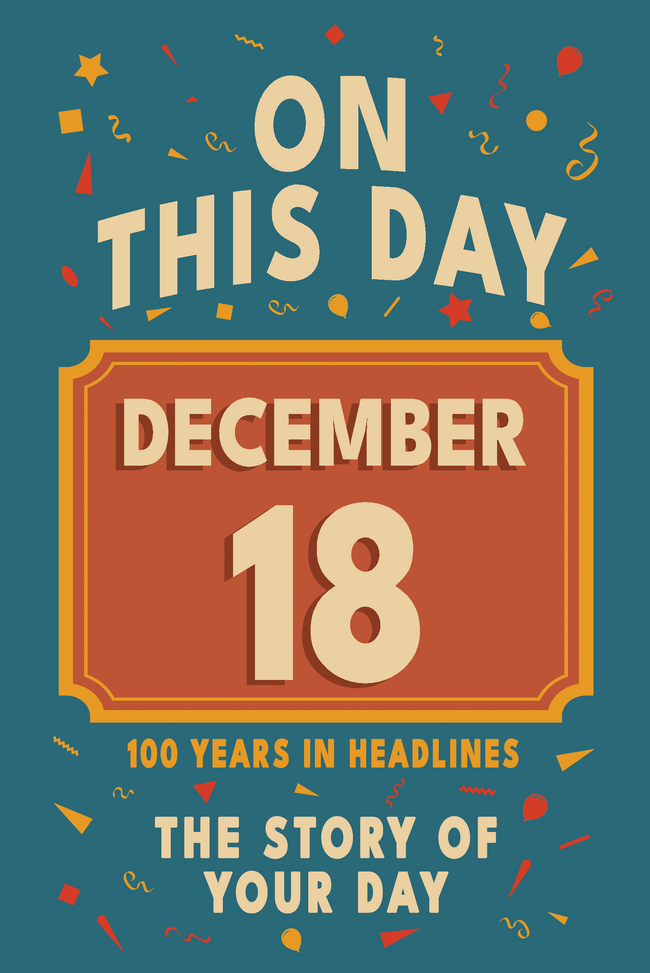 Happy Birthday! December 18 – book cover