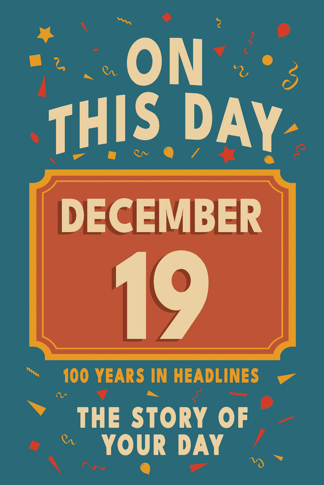 Happy Birthday! December 19 – book cover