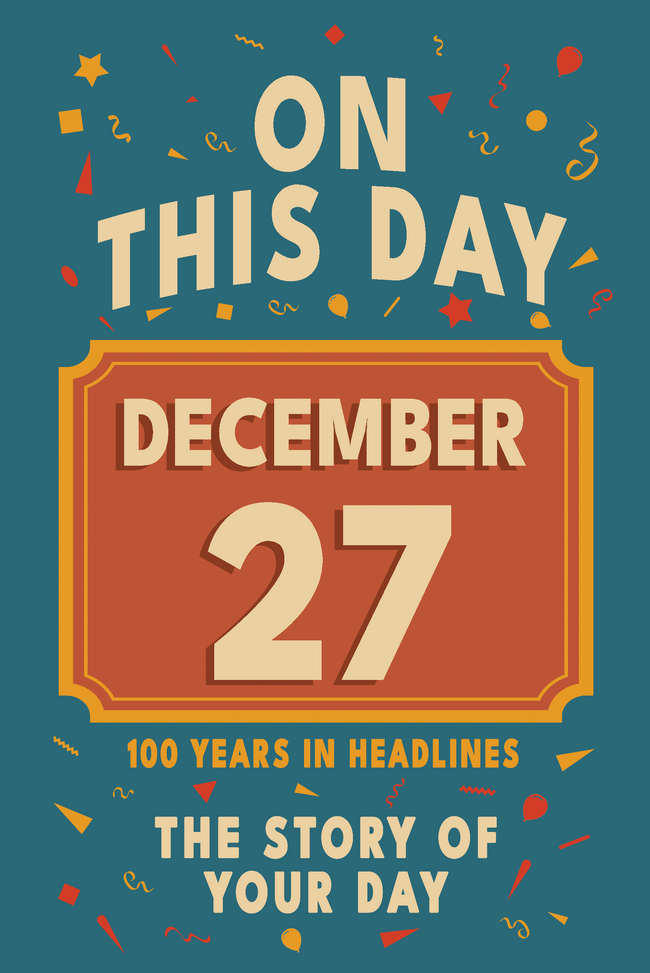Happy Birthday! December 27 – book cover