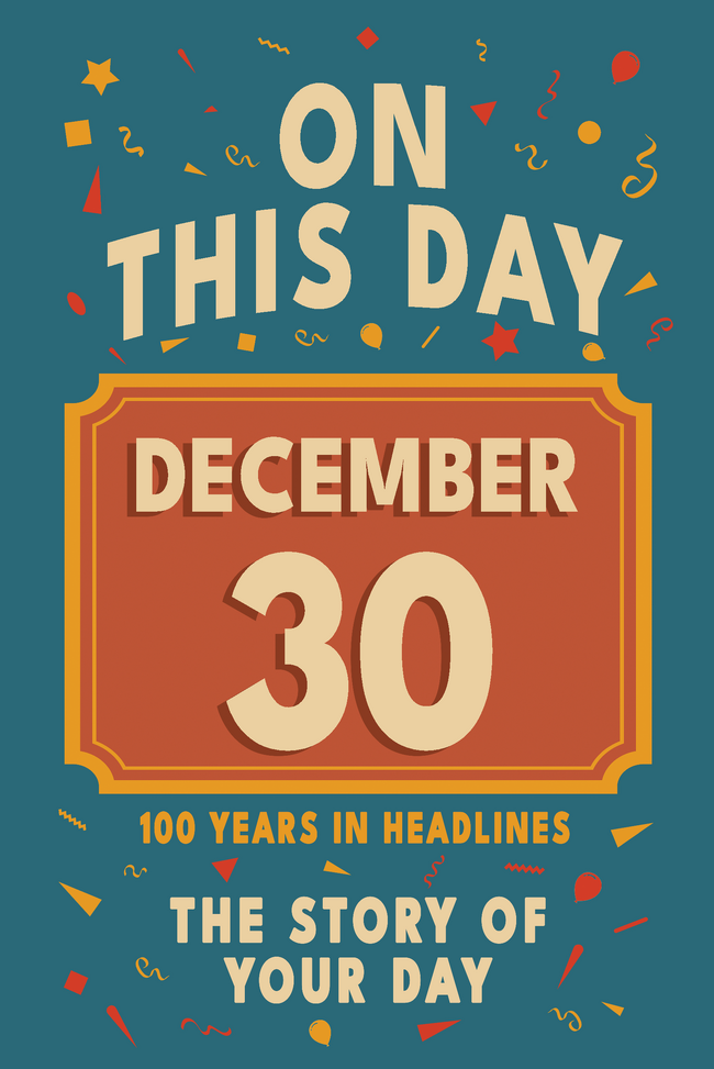 Happy Birthday! December 30 – book cover