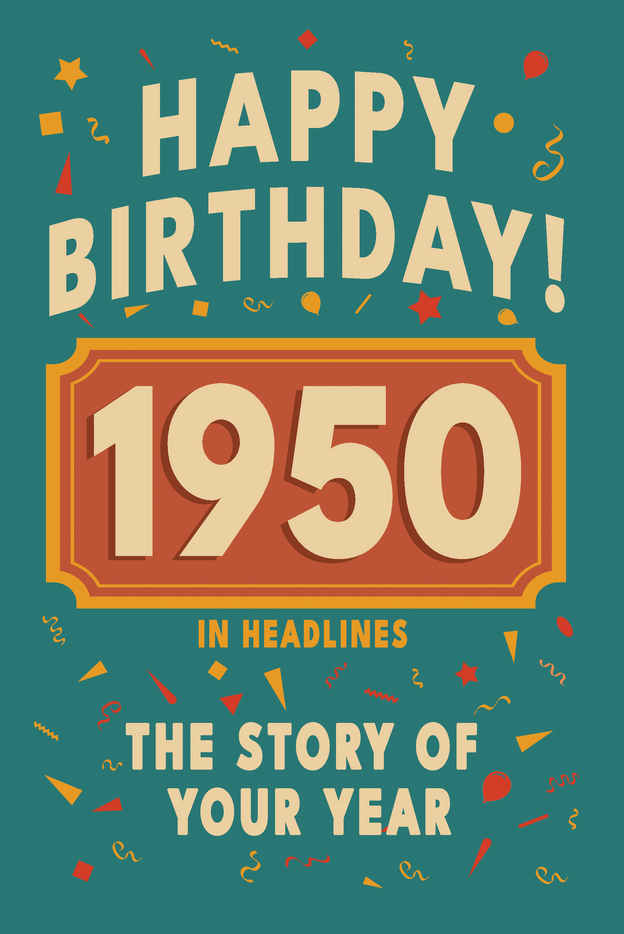 Happy Birthday! 1950 – book cover