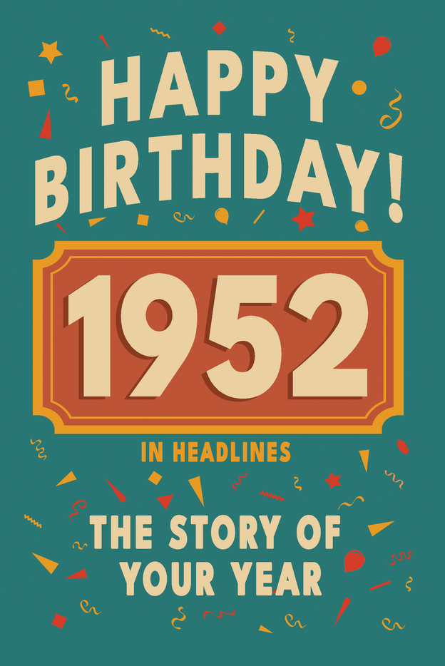 Happy Birthday! 1952 – book cover