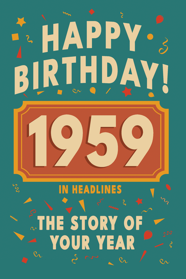 Happy Birthday! 1959 – book cover