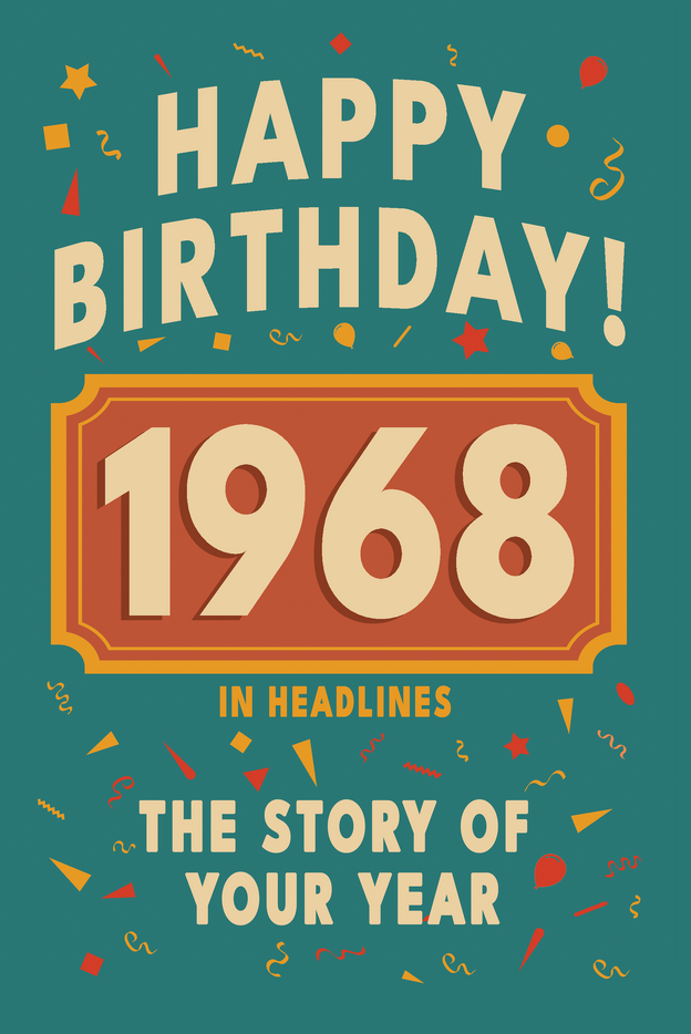 Happy Birthday! 1968 – book cover