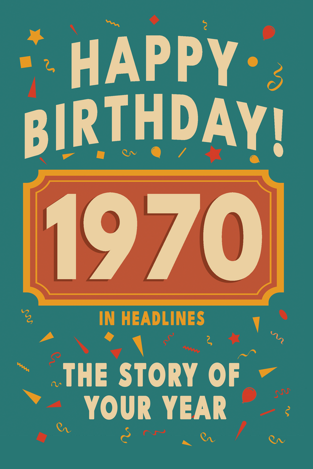 Happy Birthday! 1970 – book cover