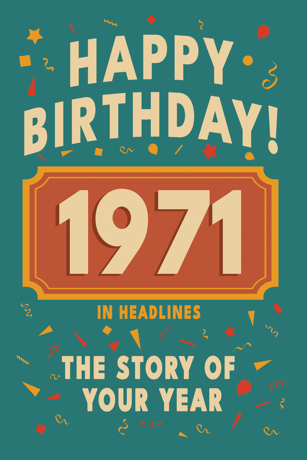 Happy Birthday! 1971 – book cover
