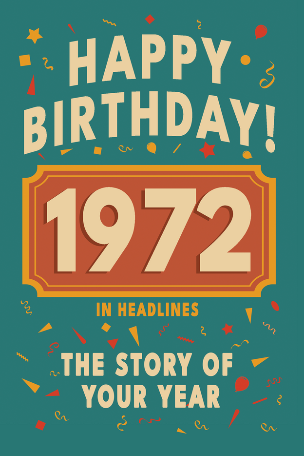 Happy Birthday! 1972 – book cover