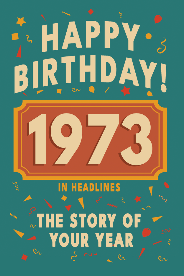 Happy Birthday! 1973 – book cover
