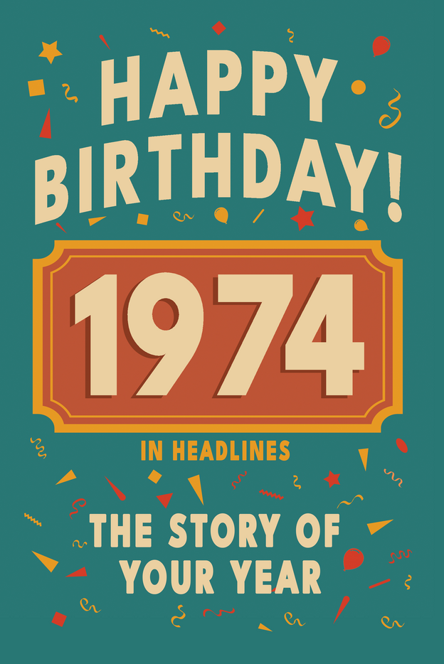 Happy Birthday! 1974 – book cover