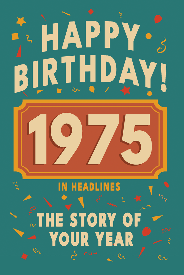 Happy Birthday! 1975 – book cover