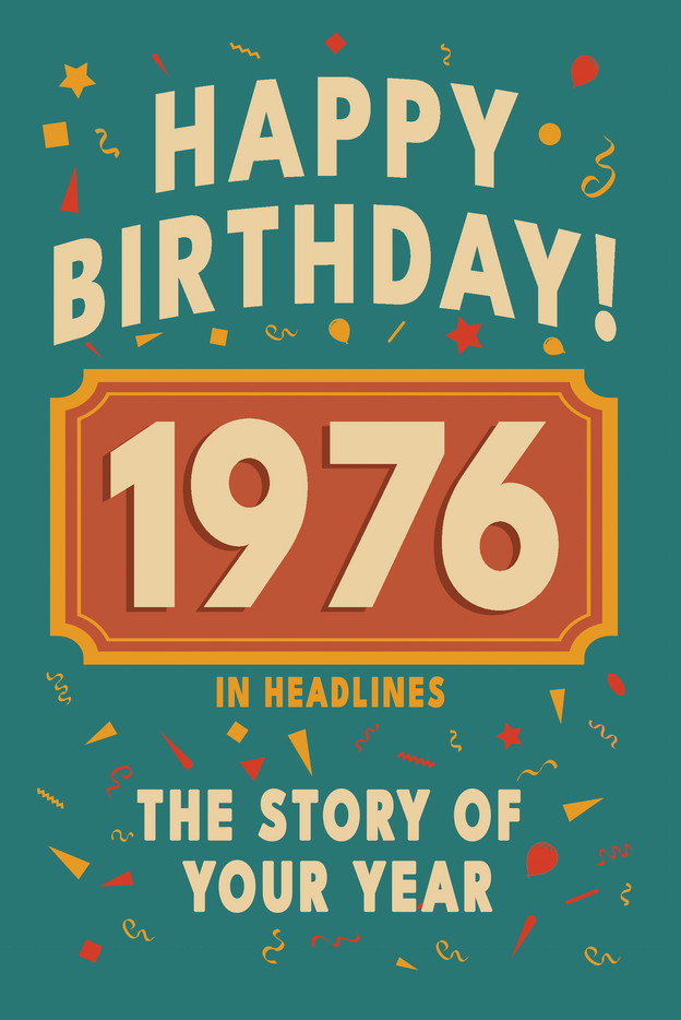 Happy Birthday! 1976 – book cover