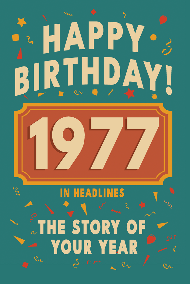Happy Birthday! 1977 – book cover
